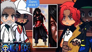 Marines and Yonkos react to Madara Uchiha as New pirate [upl. by Aniluap]