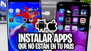 COMO CAMBIAR TU REGION INSTALA APPS QUE NO ESTAN EN TU PAIS [upl. by Jaime]