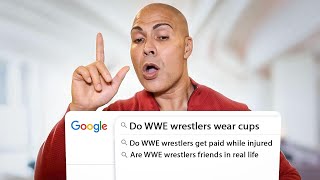 Former WWE Wrestler Answers the Webs Most Searched WWE Questions [upl. by Naasah]