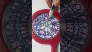 The Satisfying Symmetry of Spirograph Waves asmr art 2024 shorts [upl. by Brooks]