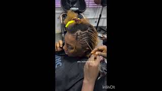 NATURAL HAIR TWIST STYLES  TWIST HAIRSTYLE FOR NATURAL  MINI TWISTS braids hairstyletwist [upl. by Vivi]