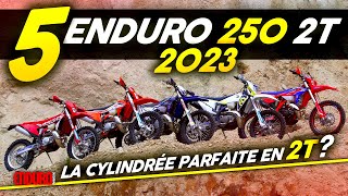 Comparatif ENDURO 250 2T 2023  La cylindrée parfaite en 2T [upl. by Letty]