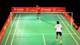 Tutorial bermain Bulutangkis  Drop Shot [upl. by Aissatsan598]