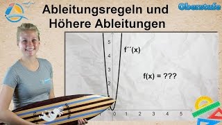 Ableitungsregeln und Höhere Ableitungen  Oberstufe ★ Übung 3 [upl. by Early210]