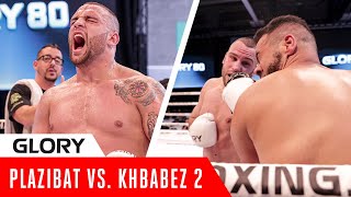 ONEPUNCH KO GLORY 80 Antonio Plazibat vs Tarik Khbabez [upl. by Aseiram]