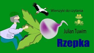 Rzepka Julian Tuwim Wiersze dla Dzieci z ANIMACJĄ [upl. by Fenella300]