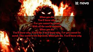 Disturbed The Vengeful One lyrics [upl. by Zaragoza]