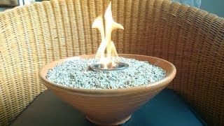 DIY Tischkamin  Tischfeuer  Bio Ethanol Kamin [upl. by Yenetruoc]