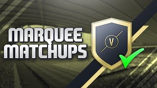 SBC FUT 18  Grosses affiches du 13022018 marquee matchups [upl. by Alyel657]