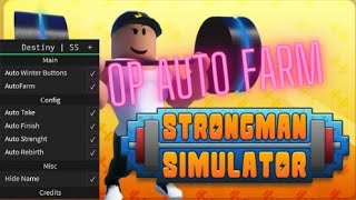 Strongman Simulator Script Auto Farm [upl. by Riess984]