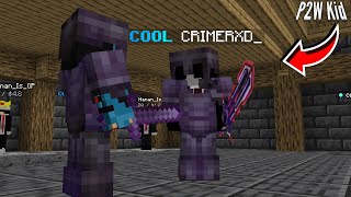 I found this P2W Kid in this Minecraft Lifesteal smp [upl. by Icrad]