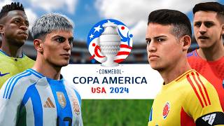 JUEGO LA COPA AMERICA 2024 CON TODAS LAS SELECCIONES [upl. by Fabriane]