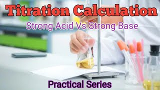 Titration Calculation  Strong Acid Vs Strong Base  Phenolpthlein  Sir Naveed Hasan  MSA Taleem [upl. by Haydon]