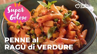 PENNE al RAGÙ di VERDURE  💚 PRIMI PIATTI VEGETARIANI 🤤🌿🍝 [upl. by Bekki684]