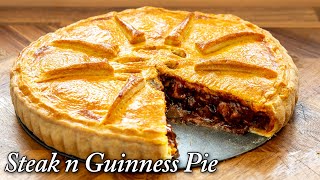 Steak n Guinness Pie Outstanding n Professional standard Made At Home [upl. by Spense]