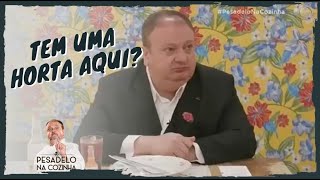 Jacquin comeu ingredientes que pegaram na rua  Pesadelo na Cozinha [upl. by Illak]