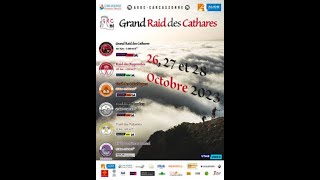 Grand raid des Cathares  Trail des Hérétiques Carcassonne 2023 en HD [upl. by Ztnarf]