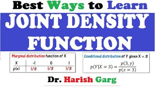 Two Dimensional Random Variable Joint Density Functions [upl. by Green]