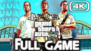 GTA V REMASTERED PS5 Gameplay Walkthrough FULL GAME 4K 60FPS RAY TRACING No Commentary [upl. by Lorelie856]