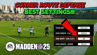 HOW TO DEFEND CORNER ROUTES IN MADDEN 25 [upl. by Emilie]