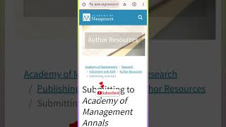 62 Scopus indexed journals management youtube [upl. by Annaik]