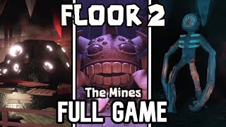 Roblox DOORS Floor 2 The Mines  Full Gameplay Playthrough Full Game [upl. by Pahl]