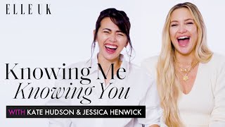 Kate Hudson And Jessica Henwick On Surprising Middle Names And Their Favourite TV Shows  ELLE UK [upl. by Aehsat]