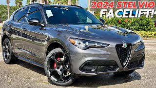 2024 Alfa Romeo Stelvio Veloce Q4 Facelift First Look Review Upgrades and Pricing [upl. by Loar]