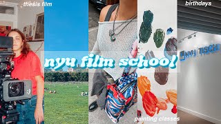 NYU VLOG a realistic week in my life at film school [upl. by Lyons603]