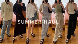 A Summer Clothing Haul MANGO Toteme amp Mejuri  AD  The Anna Edit [upl. by Ryan]