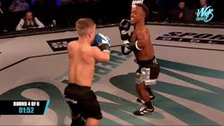 Likkleman Vs Wopke Full Fight HD BOXING [upl. by Arukas]