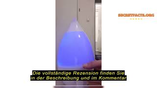 Produktbewertung Arendo Luftbefeuchter 25 Liter leise  7 LED Farben Stimmungslicht – 2 schaltbare [upl. by Nolyaj]