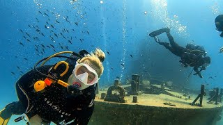 Malta 2024 Dive Trip  P31 Wreck Penetration [upl. by Damiano]