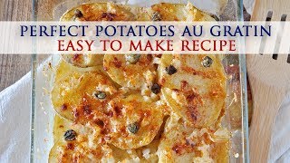 Easy Potatoes Au Gratin Recipe with a Spanish Twist [upl. by Aleron]