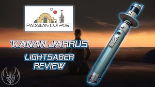 New Kanan Jarrus Lightsaber from Padawan Outpost Comparison amp Review [upl. by Rasure]