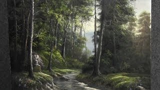 Paint with Kevin Hill  The Forest River [upl. by Ttirb748]