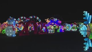 Imaginarium holiday light festival returns to Cal Expo [upl. by Lahtnero]