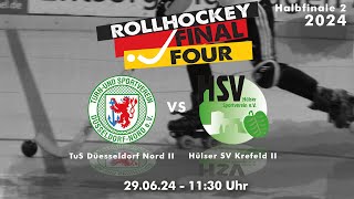 Rollhockey Final Four  2024  Halbfinale 1 [upl. by Yurt]