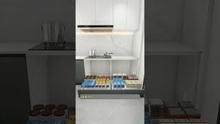 best modular kitchen in small space idea kitchen modular modularcabinet classykitchen homekitch [upl. by Anelys928]