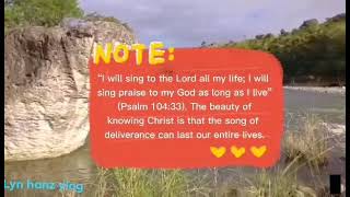 PINUPURI KA NAMIN OH HESUS  WORSHIP SONG  Lyn Hanz Vlog [upl. by Nilya]