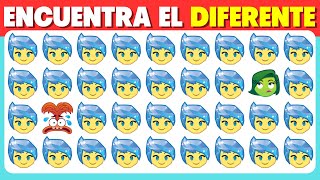 Encuentra el Emoji Diferente  Edición INTENSAMENTE 2  Fácil Medio y Dificil  Luca Trivia [upl. by Akcirderf]