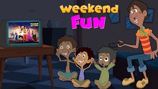 Chorr Police  Weekend Fun  Comedy Cartoons for Kids  Funny Kids Videos [upl. by Adnema363]