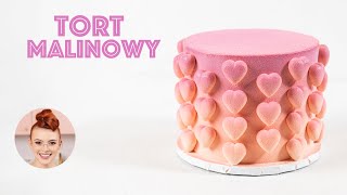 Robię Musowy TORT MALINOWY na swoje urodziny Jak zrobić ZAMSZ  SUGARLADY [upl. by Minnie652]