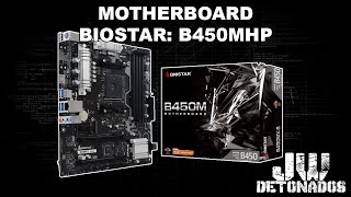 UNBOXING 169  MOTHERBOARD BIOSTAR B450MHP [upl. by Killoran]