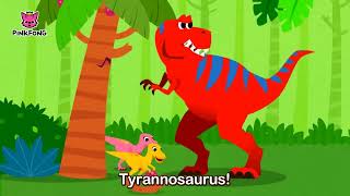 The Best Hunter Tyrannosaurus  Dinosaur Songs  Pinkfong Songs for Children [upl. by Annua120]