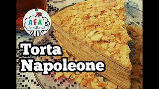 Torta Napoleone Ricetta di torta Napoleone I Afas foodland it [upl. by Raseda]