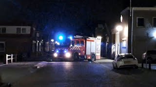 OPKOMSTUITRUK Brandweer Dinteloord rukt uit naar Steenbergen voor een gaslek [upl. by Atikim]