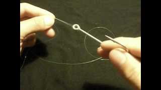 How to Tie a Dropper Loop and add a Hook [upl. by Jamill]