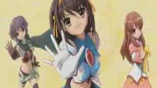 Suzumiya Haruhi No 3D Hare Hare Yukai Full Dance And Song [upl. by Eive]