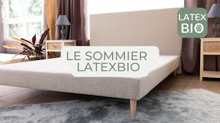 Le sommier tapissier 100 naturel  LatexBio [upl. by Osnohpla]